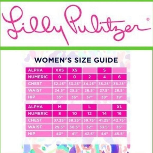 Lilly Pulitzer Wiley Ruffle Tube Top Rhode Island Reef XS/0 Strapless Knit Tee - Picture 12 of 12